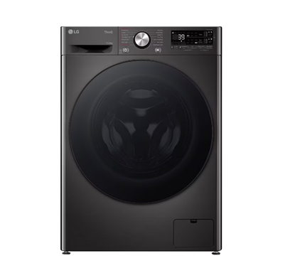 Attēls no LG Washing Machine with Dryer | F4DR711S2BA | Energy efficiency class A/D | Front loading | Washing capacity 11 kg | 1400 RPM | Depth 57 cm | Width 60 cm | Display | TFT | Drying system | Drying capacity 6 kg | Steam function | Direct drive | Wi-Fi | Blac