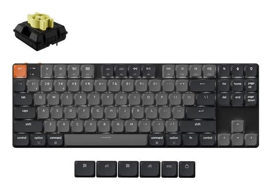 Picture of KEYBOARD WRL K1/BLACK K1X-A4 KEYCHRON
