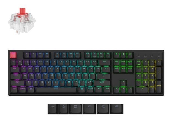Picture of KEYBOARD WRL K10 RGB/BLACK K10X-J1 KEYCHRON