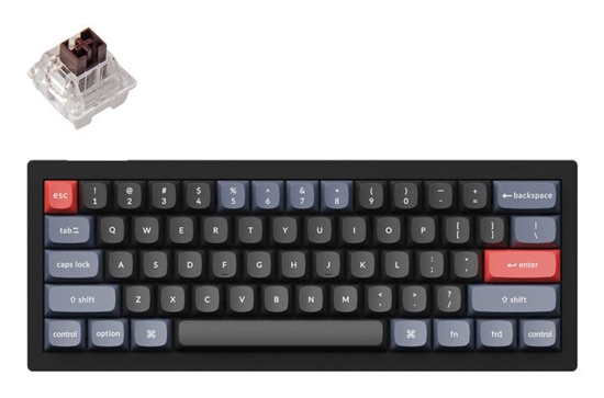 Picture of KEYBOARD WRL V4 RGB/CARBON BLACK V4-B3 KEYCHRON