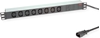 Изображение 19" PDU  8x IEC320 C13 - C14 M, 10A, Alumīnijs, 2 m Roline