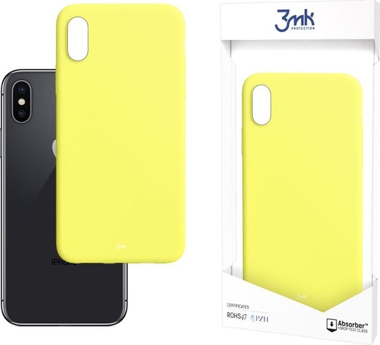 Picture of 3MK Apple iPhone X/XS - 3mk Matt Case lime