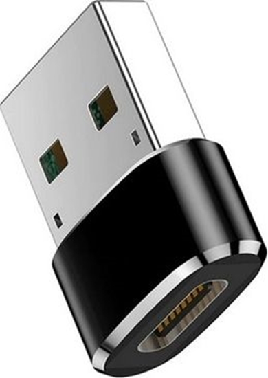 Picture of Adapter USB TelForceOne USB/USB-C USB-A - USB-C Czarny  (8_2248393)