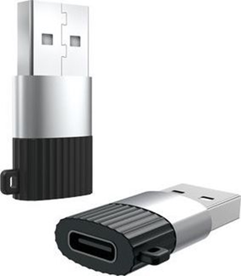 Изображение Adapter USB XO NB149-E USB-A - USB-C Czarny  (8_2256897)