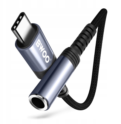 Изображение Adapter wtyk USB typ C - gniazdo jack 3,5mm BZ-47