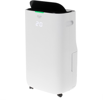 Изображение Adler | 2-in1 Air Dehumidifier and Air purifier | AD 7863 | Power 420 W | Suitable for rooms up to 140 m³ | Water tank capacity 6.5 L | White