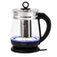 Attēls no Adler Kettle | AD 1299 | Electric | 2200 W | 1.5 L | Glass | 360° rotational base | Black