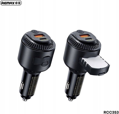 Picture of adowarka Remax AD SAM. YATOY SERIES WITH SCENT 60W PD QC RCC353 1xUSB +1xUSB-C BLACK
