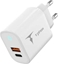 Picture of adowarka T-Phox adowarka Sieciowa 45W USB + USB-C T-PHOX GLORY biaa