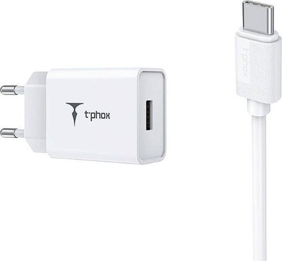 Picture of adowarka T-Phox Mini-EU 1x USB-A 2.4 A (TPW000018)