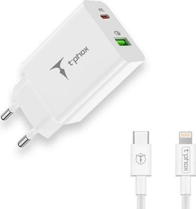 Изображение adowarka T-Phox Speedy 1x USB-A 1x USB-C 3 A (LAD006095)