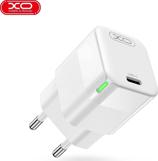 Picture of adowarka XO XO adowarka sieciowa CE06 PD 30W 1x USB-C biaa