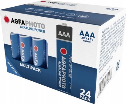 Picture of Agfa Photo AgfaPhoto Batterie Alkaline Power -AAA LR03 Micro      24St.
