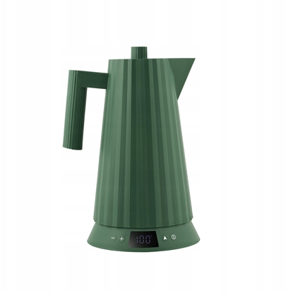 Attēls no Alessi Plisse Water Kettle green with temperature control