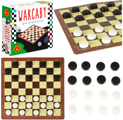 Picture of ALEXANDER Checkers board game
