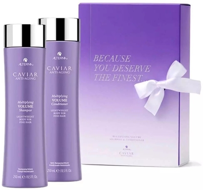 Picture of ALTERNA_SET Caviar Multiplying Volume szampon nadajcy objto do wosów 250ml + odywka 250ml