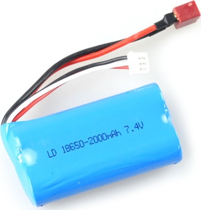 Изображение Amewi Akcesoria do akumulatorów LiPo 2S 7,4V 2000mAh T-Stecker