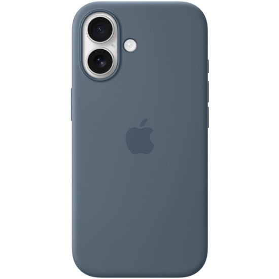 Picture of Apple MGEW4ZM/A Silicone Case with MagSafe for iPhone 17 / Anchor Blue