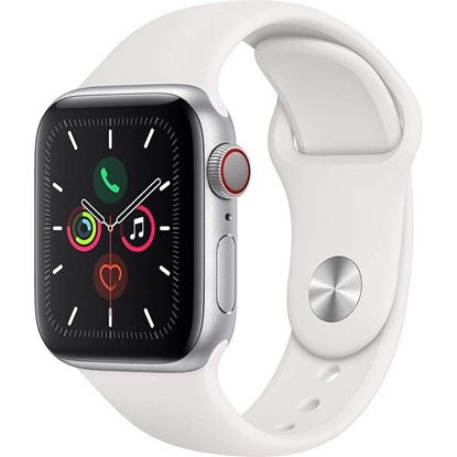 Изображение Apple Watch Series 5 GPS Silver 44mm Aluminium Sport Case White