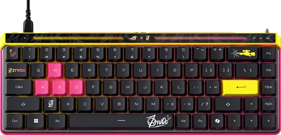 Изображение ASUS TASTATUR ROG FALCHION ACE HFX ZYW/HFX/US/PBT US LAYOUT