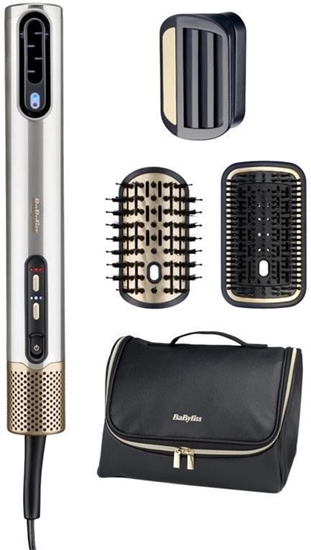Picture of BABYLISS | Hair styling comb | Air Wand AS6555E | Ion conditioning | Number of heating levels 4 | 1600 W | Chrome