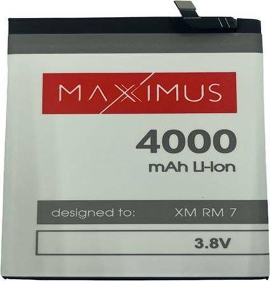 Изображение Bateria Xiaomi BAT MAXXIMUS XIAOMI REDMI 7 4000 mAh BN46