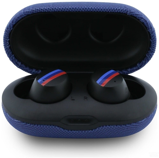 Picture of Bezprzewodowe suchawki dokanaowe Bluetooth TWS BMW M Metal Logo ENC niebieski