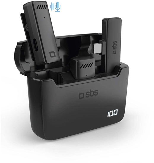 Picture of Bezvadu mikrofoni SBS USB-C receiver 2x mic