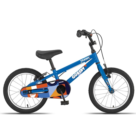 Изображение Bērnu velosipēds GoKidy 18 Trainy Blue (Rata izmērs: 18 Rāmja izmērs: 11)