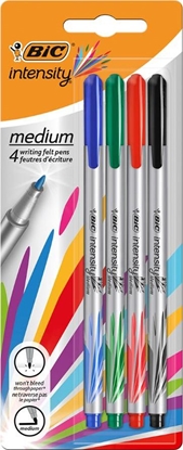 Attēls no Bic Cienkopisy Intensity medium mix ast bls 4szt BIC