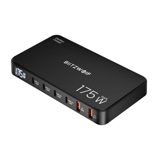 Picture of Blitzwolf BW-S30 6in1 Charging Station 4x USB-C / 2x USB 175W