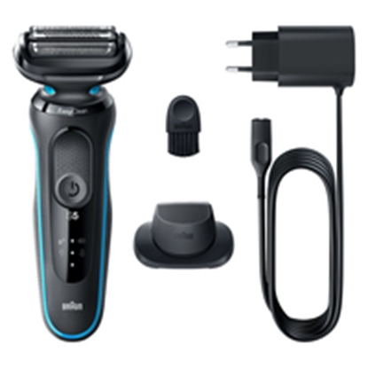 Picture of Braun Shaver 51-M1200s Operating time (max) 50 min  Wet & Dry  Black/Mint