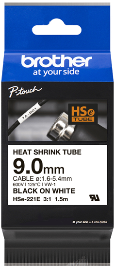 Изображение Brother HSE221E heat-shrink tubing