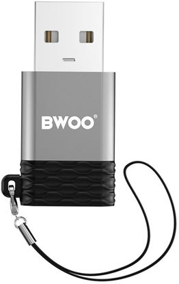 Picture of Adapter USB Conceptronic BZ-38 USB-A - USB-C Szary  (BZ-38)