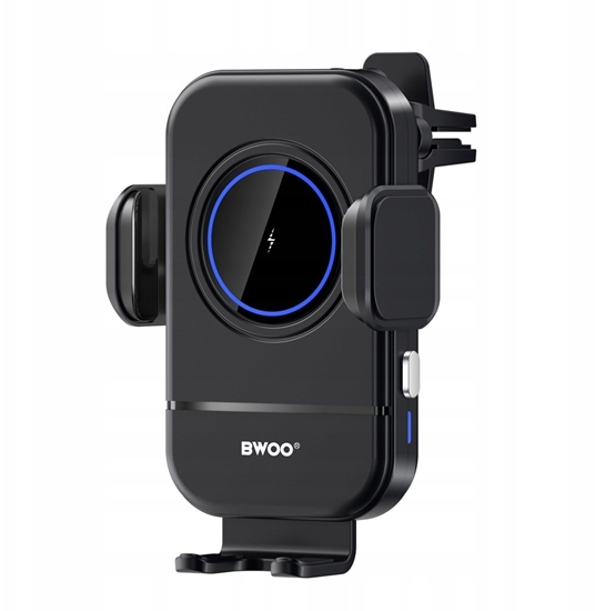 Изображение Bwoo uchwyt automatyczny samochodowy z adowaniem bezprzewodowym 15W ZJ137 1m