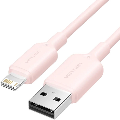 Picture of CABLE USB2.0 TO LIGHTNING/1M PINK LAMPF VENTION