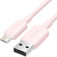 Изображение CABLE USB2.0 TO LIGHTNING/1M PINK LAMPF VENTION