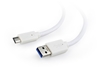 Picture of CABLE USB-C TO USB3 0.1M WHITE/CCP-USB3-AMCM-W-0.1M GEMBIRD