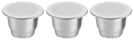 Picture of CAPSME Nespresso reusable pods x3