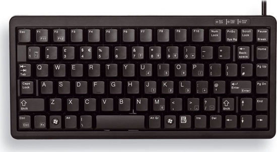 Picture of Klawiatura Cherry CHERRY G84-4100 klawiatura USB + PS/2 QWERTY British English Czarny