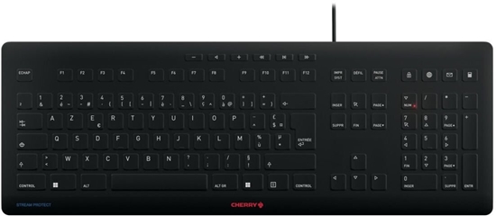 Picture of CHERRY STREAM PROTECT KB BLACK