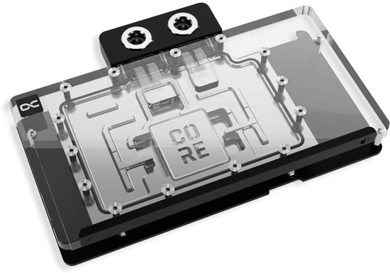 Picture of Chodzenie wodne Alphacool Core RX 9070 TUF/Prime GPU Blok wodny, z tyln pytk - akryl, ARGB