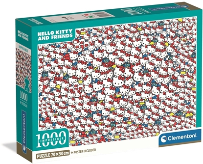 Picture of CLE puzzle 1000 Compact Impossib.Hello Kitty 37119