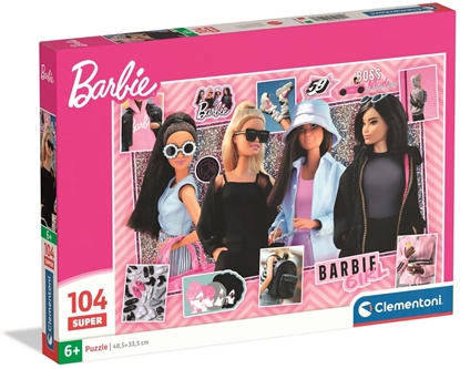 Picture of CLE puzzle 104 Super Barbie 25008