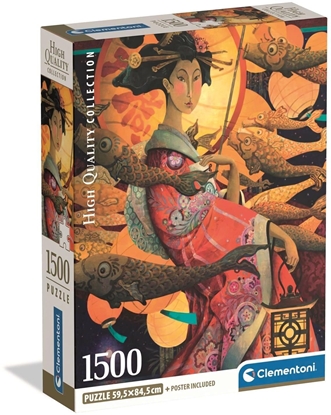 Picture of CLE puzzle 1500 Compact Koinobori Dance 31756