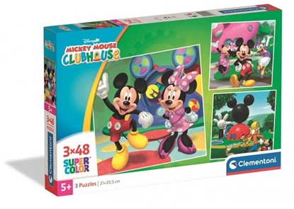Picture of CLE puzzle 3x48 SuperKolor MickeyMouse 25005