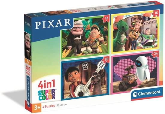 Picture of CLE puzzle 4w1 SuperKolor Pixar 21754