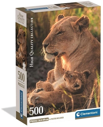 Picture of CLE puzzle 500 Compact Feline Love 35620