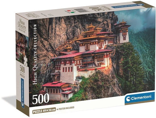 Picture of CLE puzzle 500 Compact The Tigers Nest 35619