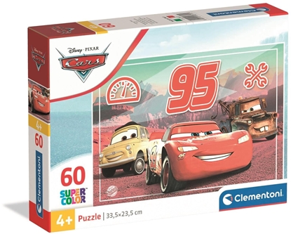 Picture of CLE puzzle 60 SuperKolor Cars 26317